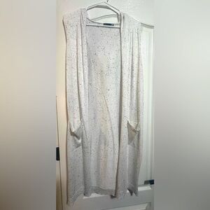 VERVE AMI Womens Hooded Sweater Vest Cardigan Pockets Size medium